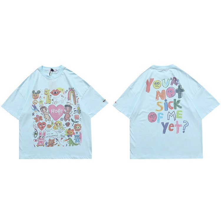 "All Is Not Lost" Graphic Unisex Streetwear Vintage Women Men Y2K T-Shirt