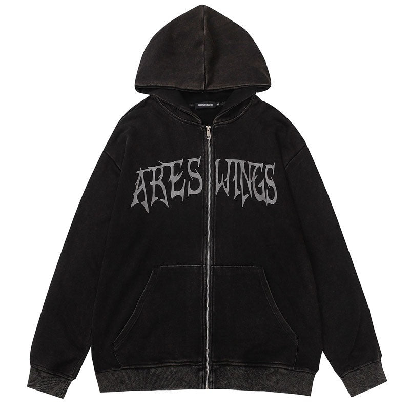 "Safe Mode" Graphic Unisex Streetwear Vintage Women Men Y2K Hoodie
