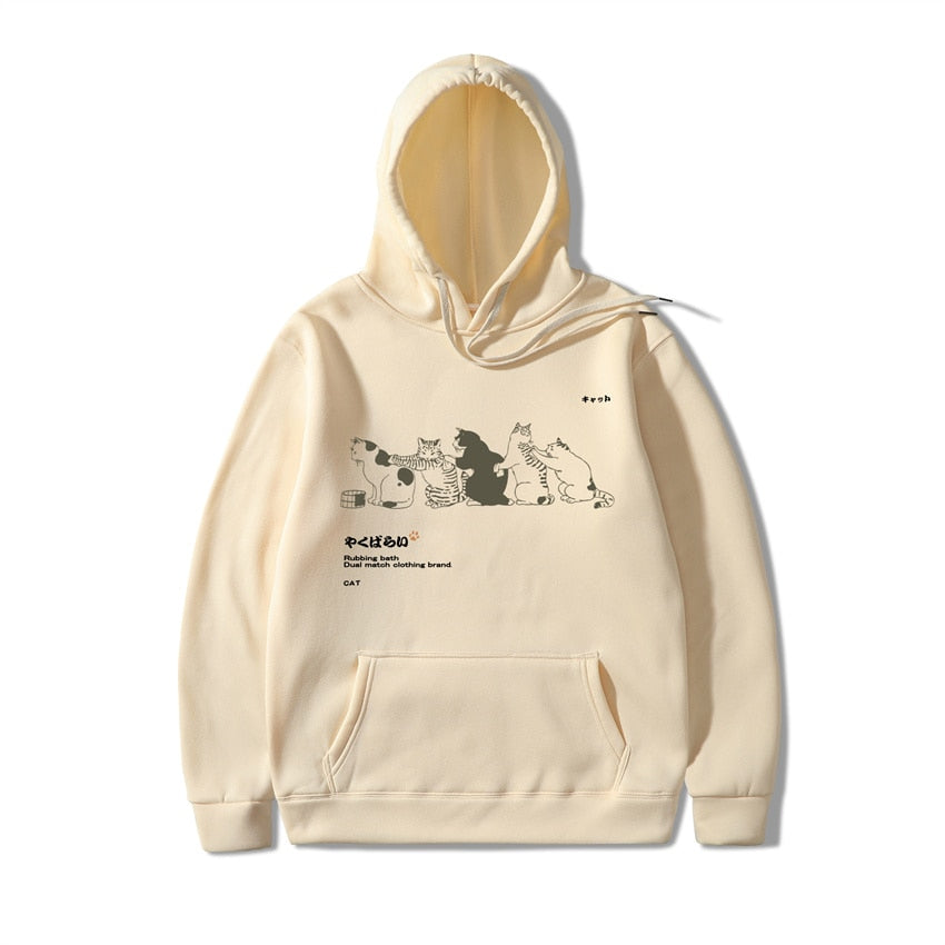 "Holding Hands" Men Women Streetwear Unisex Graphic Hoodie