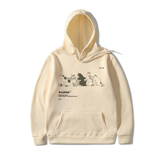 "Holding Hands" Men Women Streetwear Unisex Graphic Hoodie