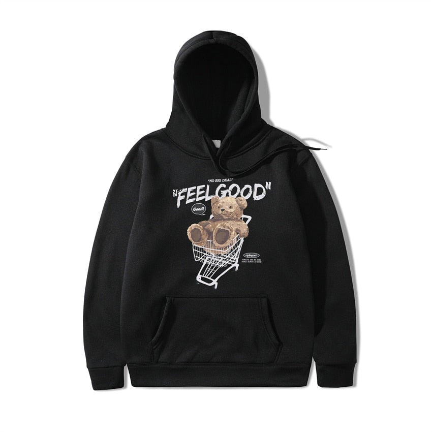 "Feeling Good" Unisex Men Women Streetwear Graphic Hoodie