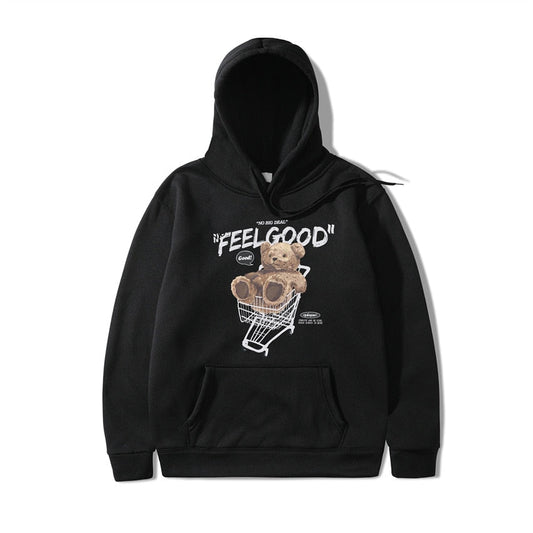 "Feeling Good" Unisex Men Women Streetwear Graphic Hoodie