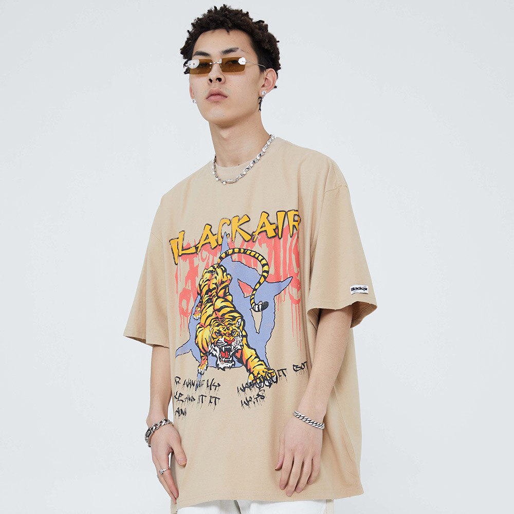 "Bite Down" Unisex Men Women Streetwear Graphic T-Shirt