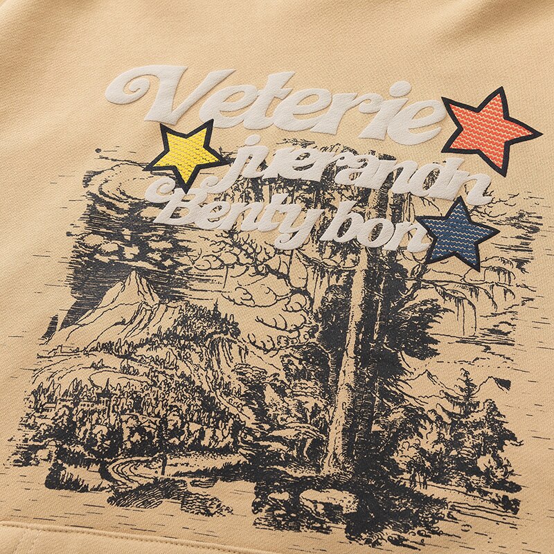 "Desert Land" Unisex Men Women Streetwear Graphic Hoodie