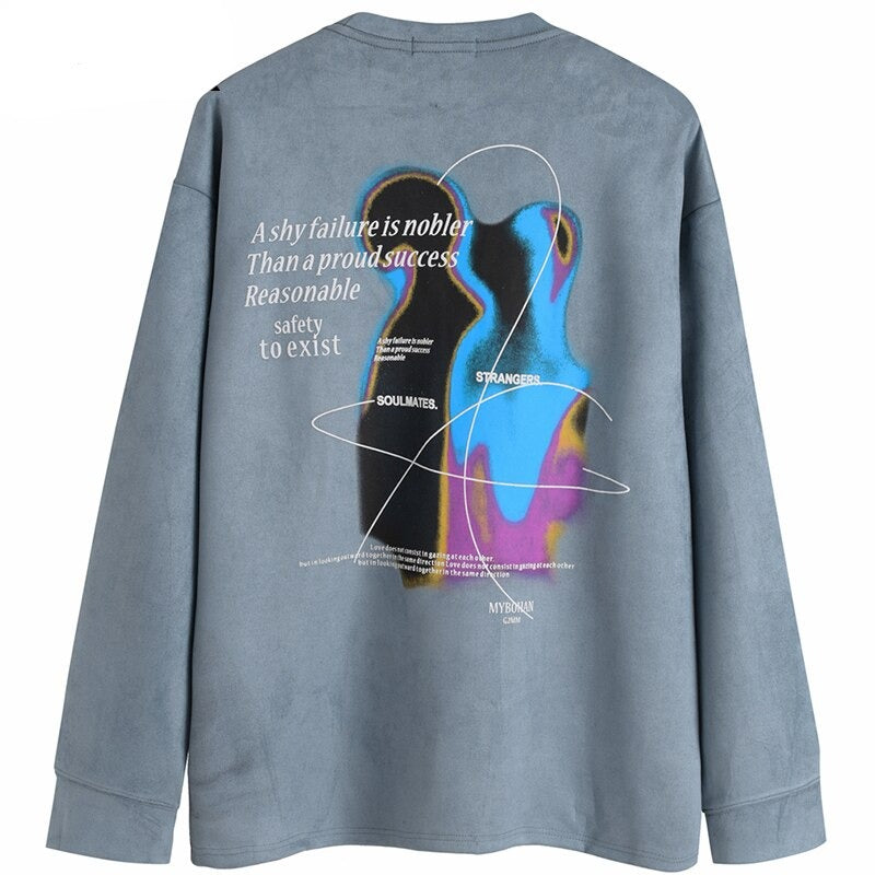 "Follow The Leader" Graphic Unisex Streetwear Women Men Sweatshirt