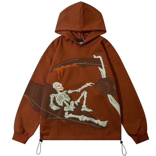 "Chillen" Unisex Men Women Streetwear Graphic Hoodie