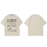 "Great Wave" Graphic Unisex Streetwear Women Men Y2K T-Shirt