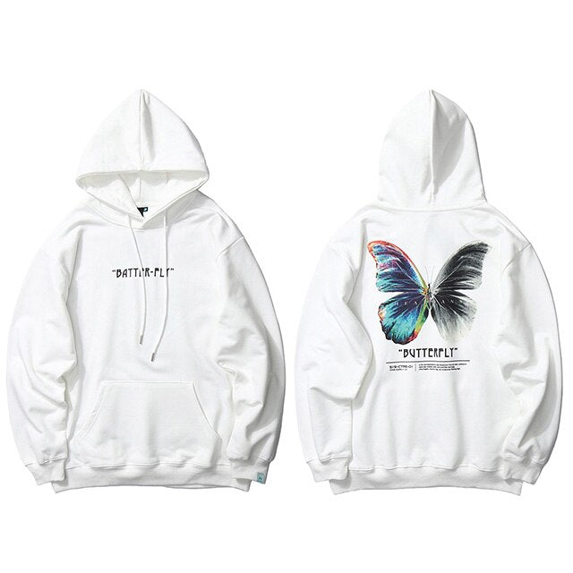 "Butterfly Effect" Unisex Men Women Streetwear Graphic Hoodie
