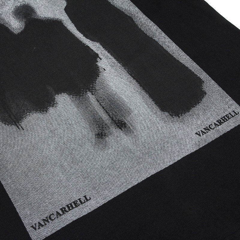 "Dark Ghost" Unisex Men Women Streetwear Graphic T-Shirt