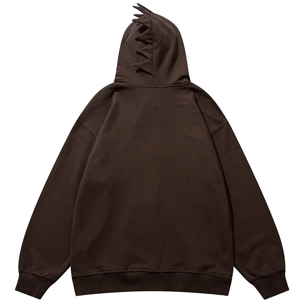 "Beware" Unisex Men Women Streetwear Graphic Hoodie
