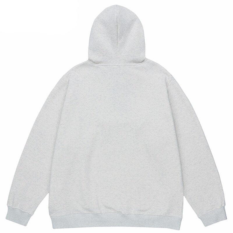 "Purple Clouds" Graphic Unisex Streetwear Vintage Women Men Y2K Hoodie