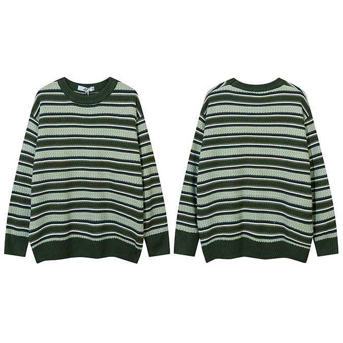 "Night Time" Graphic Unisex Streetwear Vintage Women Men Y2K Sweater