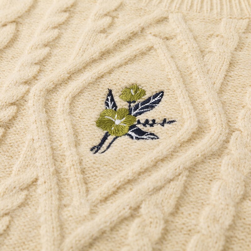 "Retro Garden" Graphic Unisex Streetwear Vintage Women Men Y2K Sweater