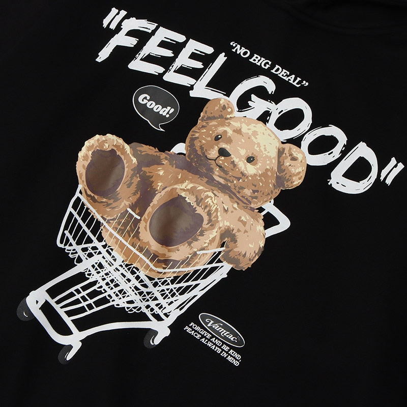 "Feel Better" Unisex Men Women Streetwear Graphic Hoodie