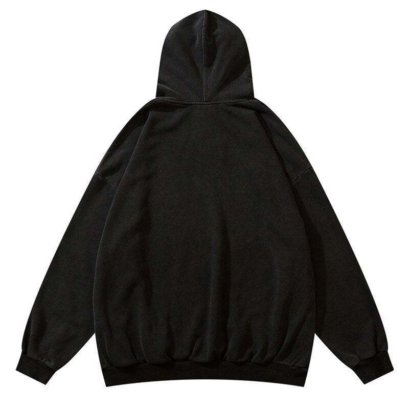 "Left In The Bottom" Graphic Unisex Streetwear Vintage Women Men Y2K Hoodie
