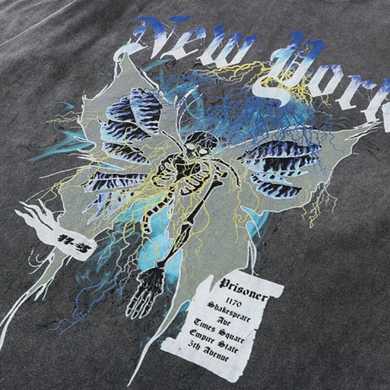 "Big City" Unisex Men Women Streetwear Graphic T-Shirt