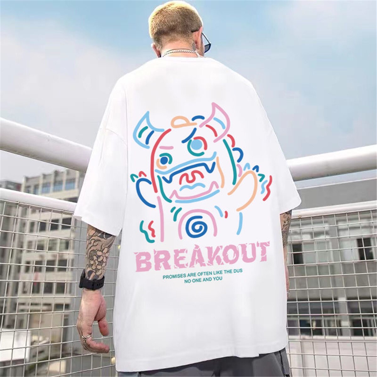 "Break Barriers" Unisex Men Women Streetwear Graphic Collection