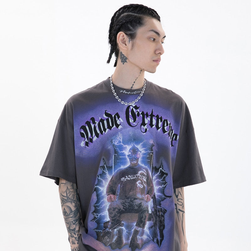 "Death Row" Unisex Men Women Streetwear Graphic T-Shirt