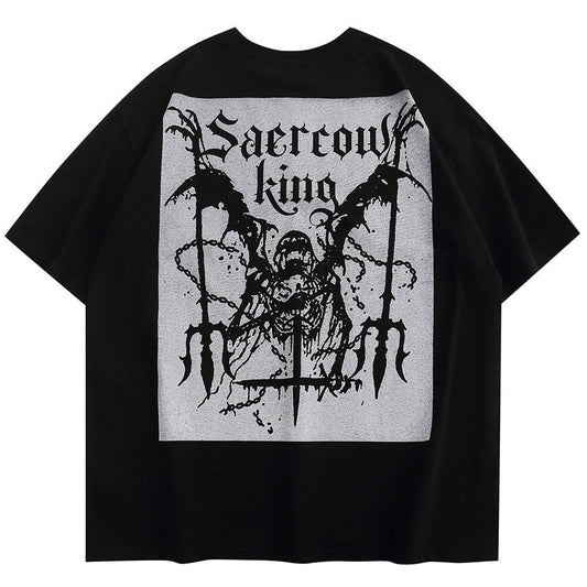 "Diablo King" Unisex Men Women Streetwear Graphic T-Shirt