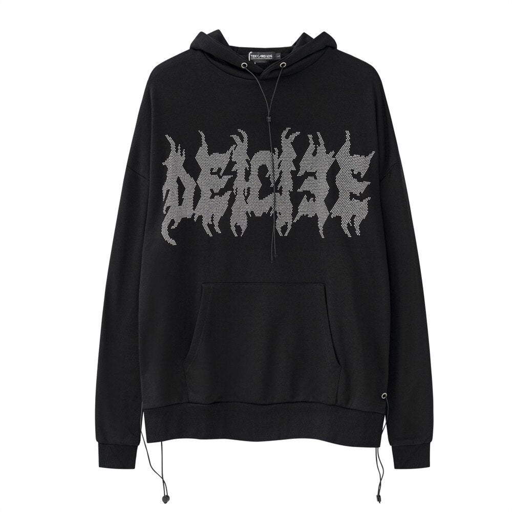 "Delight" Unisex Men Women Streetwear Graphic Hoodie