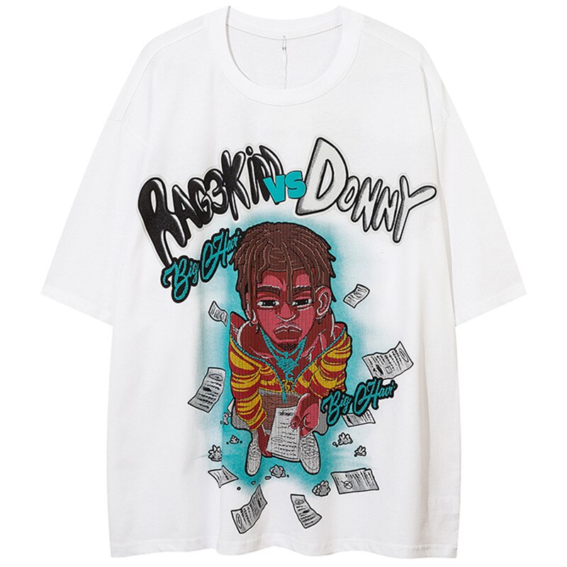 "Rack Them Up" Graphic Unisex Streetwear Vintage Women Men Y2K T-Shirt