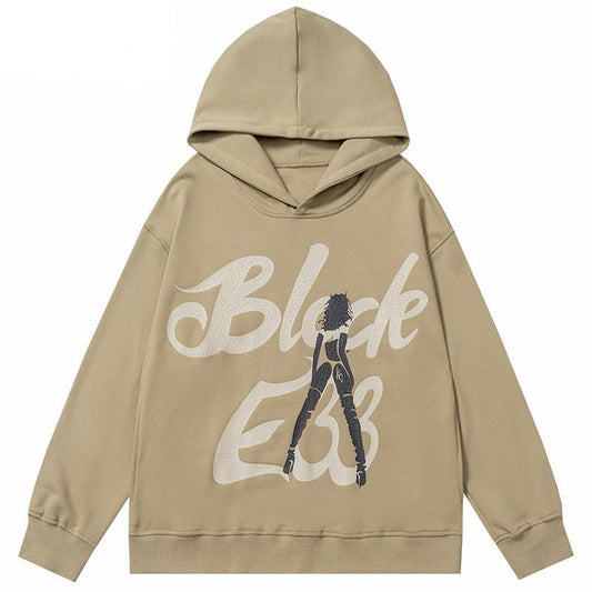"Long Blonde" Graphic Unisex Streetwear Vintage Women Men Y2K Hoodie
