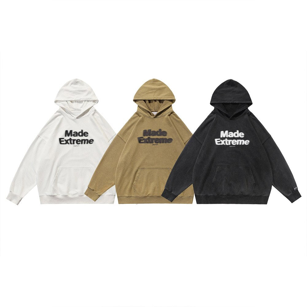 "Basic" Unisex Men Women Streetwear Graphic Hoodie