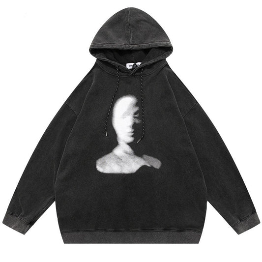 "Ghost Face" Graphic Unisex Streetwear Women Men Y2K Hoodie