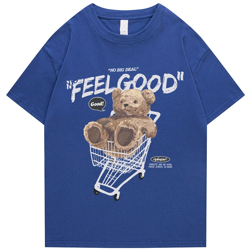 "Sitting Down" Graphic Unisex Streetwear Vintage Women Men Y2K T-Shirt