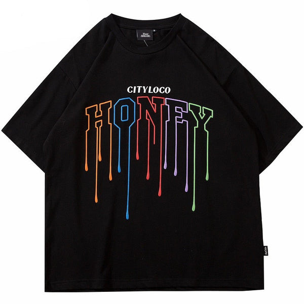 "Homegrown Honey" Graphic Unisex Streetwear Vintage Women Men Y2K T-Shirt