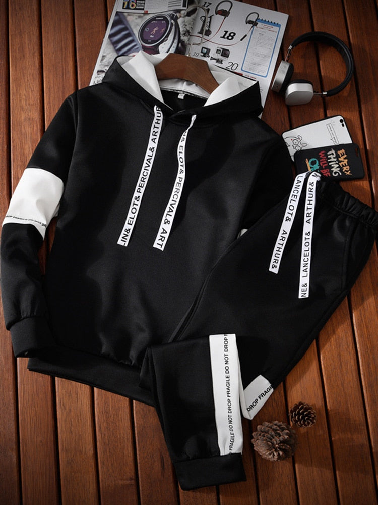 "Slick Set" Graphic Unisex Streetwear Vintage Women Men Y2K Track Suit Collection