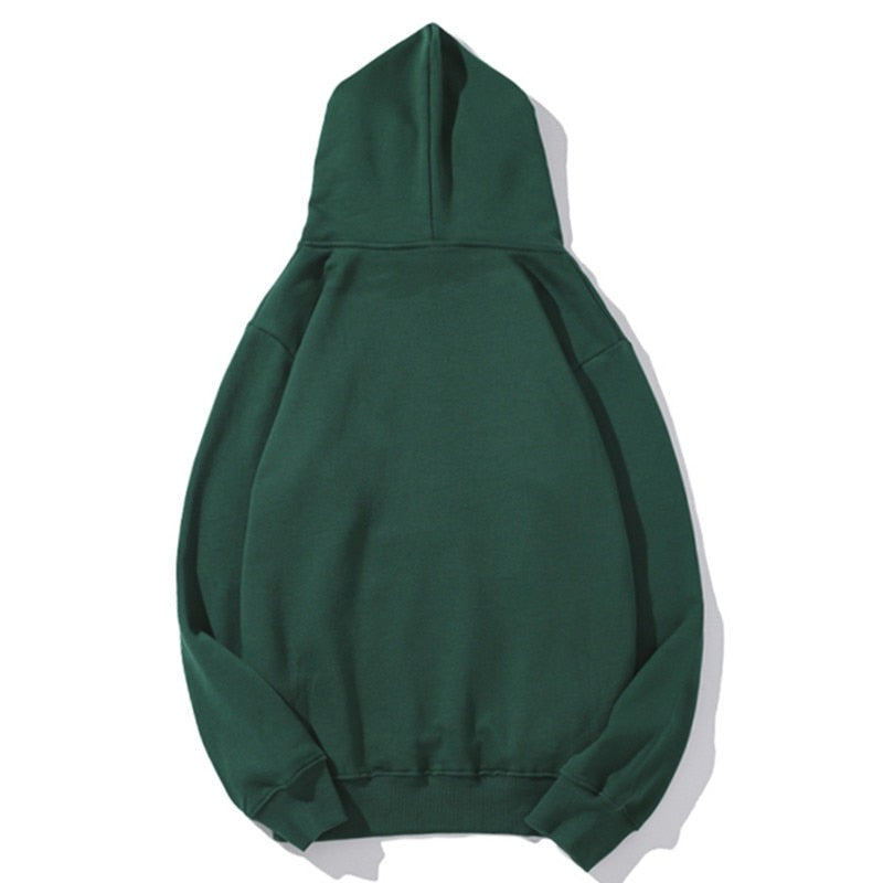 "Plain Made" Graphic Unisex Streetwear Vintage Women Men Y2K Hoodie