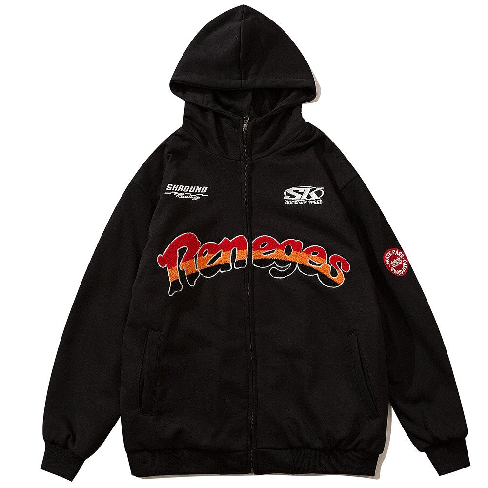 "The Big One" Graphic Unisex Streetwear Vintage Women Men Y2K Hoodie
