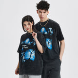 "Taking A Walk" Graphic Unisex Streetwear Vintage Women Men Y2K T-Shirt