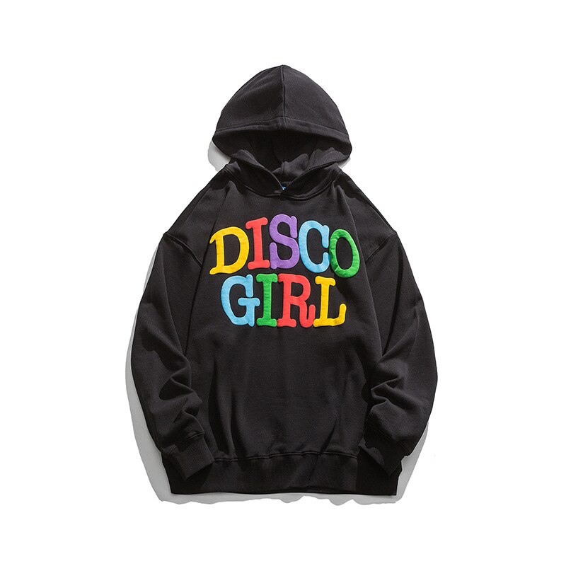 "Disco Girl" Unisex Men Women Streetwear Graphic Hoodie