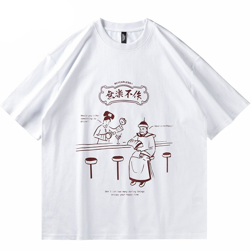 "The Kitchen Table" Graphic Unisex Streetwear Vintage Women Men Y2K T-Shirt