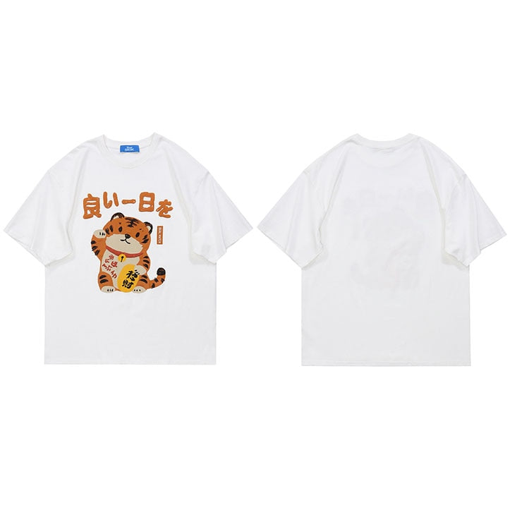 "Wave Away" Graphic Unisex Streetwear Vintage Women Men Y2K T-Shirt