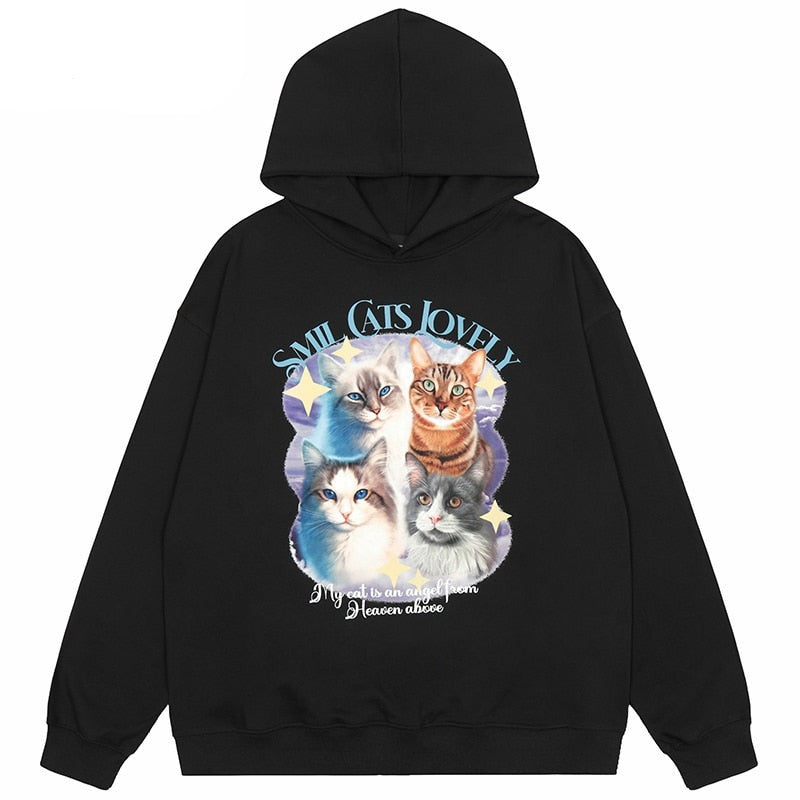 "Welcome Home" Graphic Unisex Streetwear Vintage Women Men Y2K Hoodie