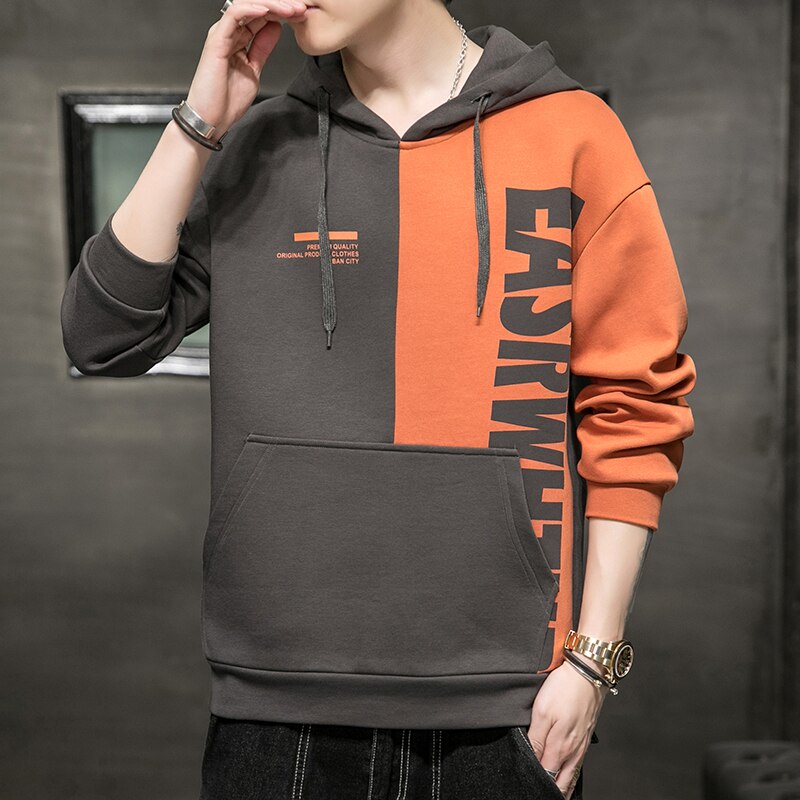 "Navy Made" Graphic Unisex Streetwear Vintage Women Men Y2K Hoodie