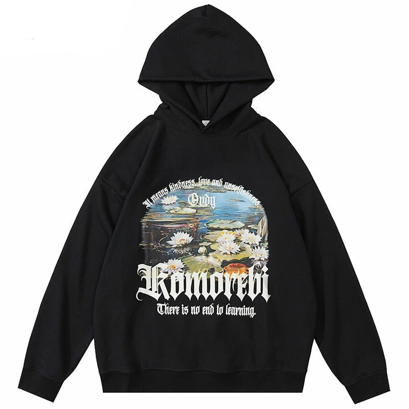 "In The Woods" Graphic Unisex Streetwear Vintage Women Men Y2K Hoodie