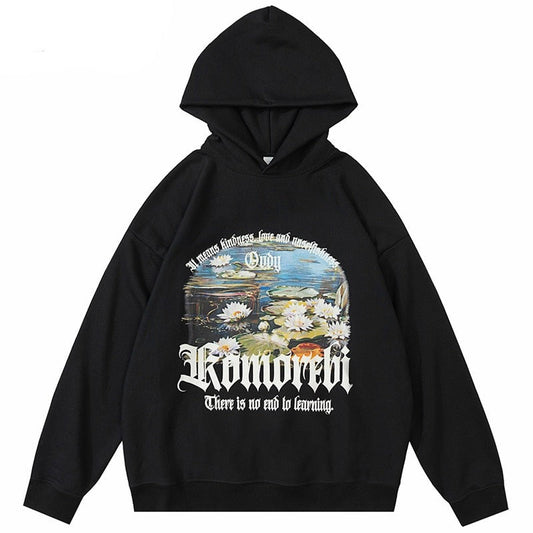 "In The Woods" Graphic Unisex Streetwear Vintage Women Men Y2K Hoodie
