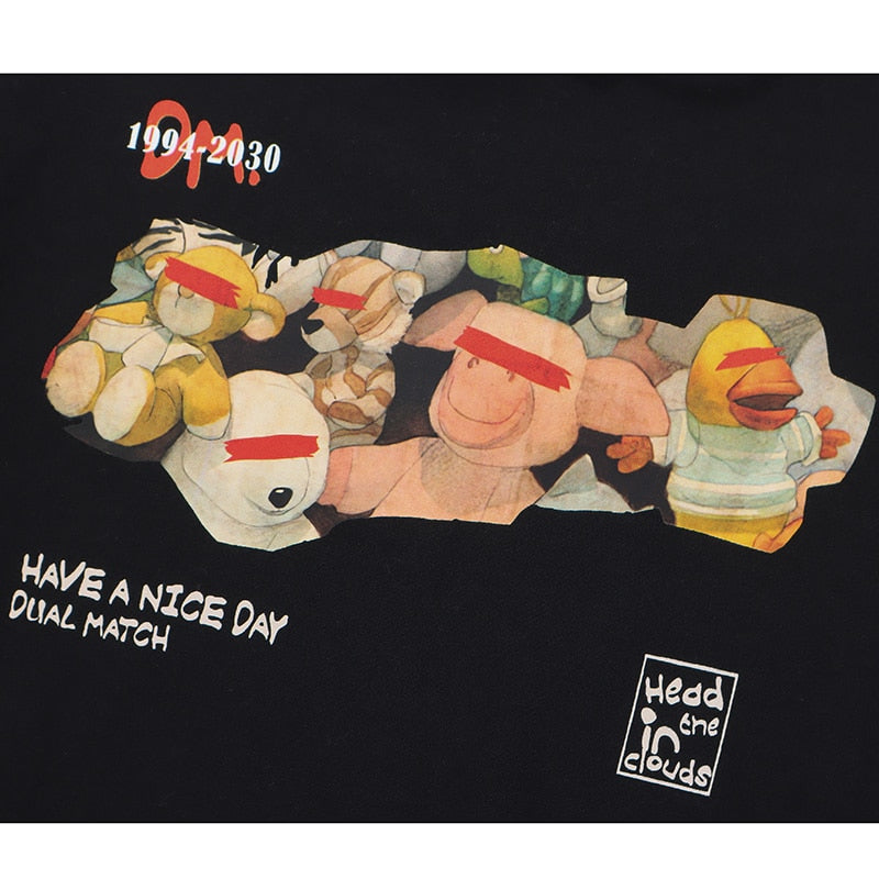 "Have A Nice Night" Graphic Unisex Streetwear Vintage Women Men Y2K Hoodie