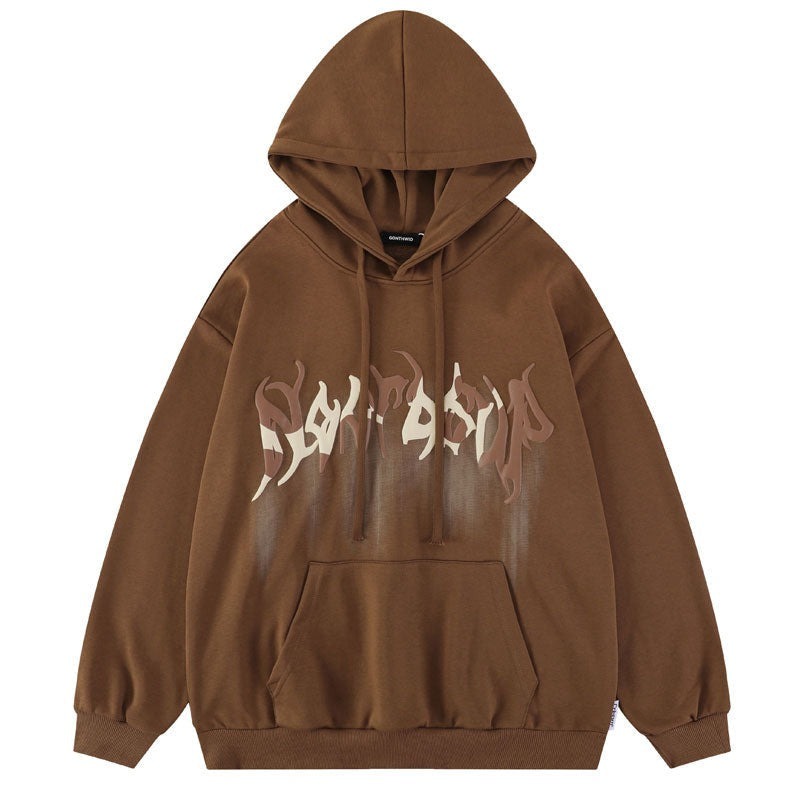 "Born With Horns" Unisex Men Women Streetwear Graphic Hoodie