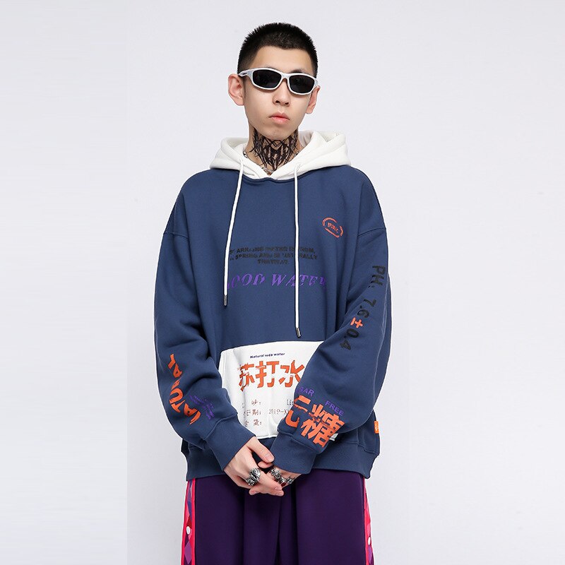 "Good Water" Graphic Unisex Streetwear Women Men Y2K Hoodie