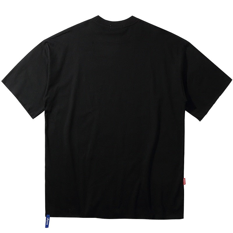 "Fuzzy Star" Graphic Unisex Streetwear Vintage Women Men Y2K T-Shirt
