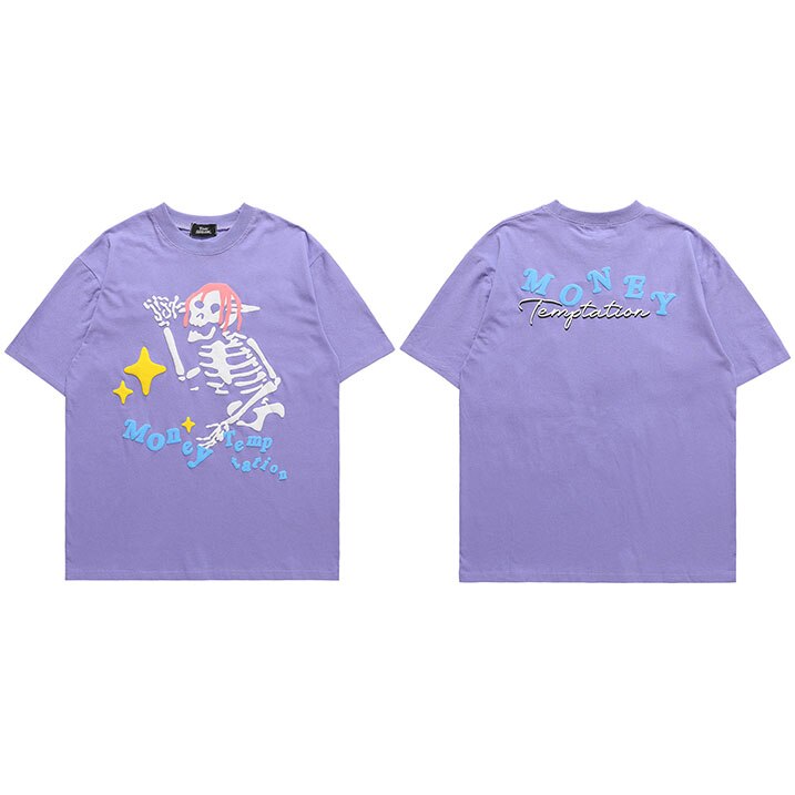 "Pink Hair" Graphic Unisex Streetwear Vintage Women Men Y2K T-Shirt