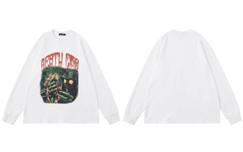 "Scarecrow" Graphic Unisex Streetwear Vintage Women Men Y2K Hoodie