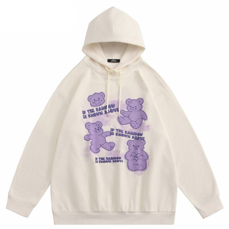 "Chase The Rainbow" Unisex Men Women Streetwear Graphic Hoodie