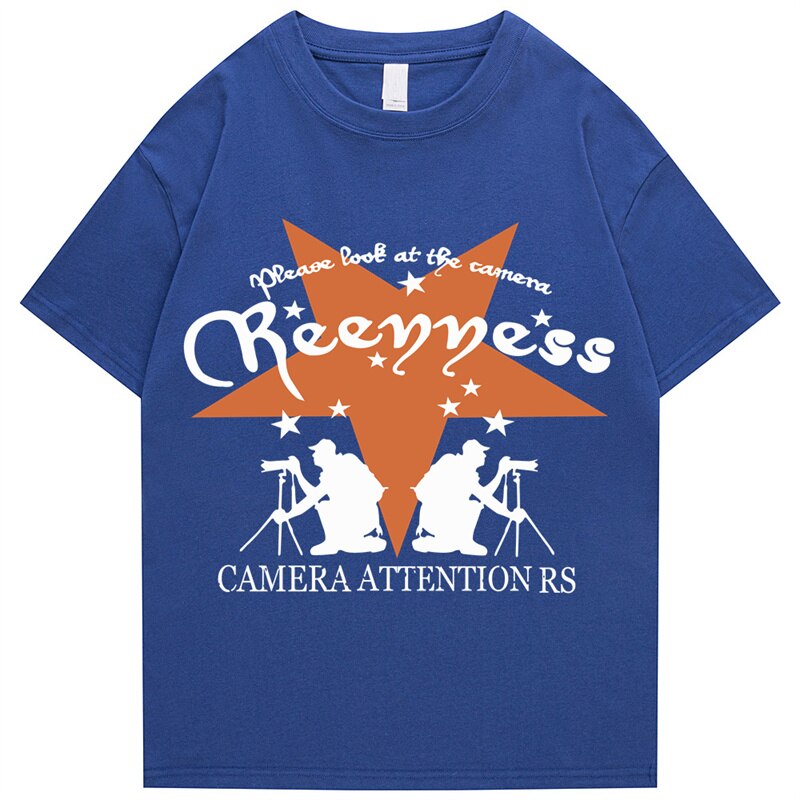 "Attention" Men Women Streetwear Unisex Graphic T-Shirt