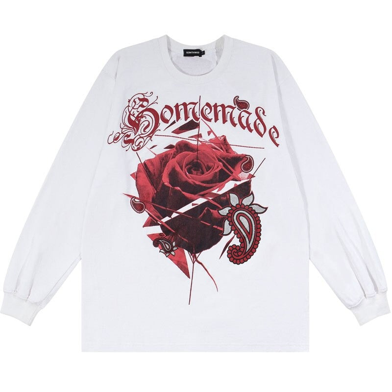 "Soul Mates" Graphic Unisex Streetwear Vintage Women Men Y2K Sweatshirt